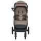 Детская коляска EL CAMINO MALTA (ME 1182 Coffe Beige) москитная сетка, дождевик, подстак., чехол - изображение 6