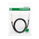 Аудиокабель UGREEN AV127 3.5mm to 6.35mm TRS Stereo Audio Cable 1m Gray - изображение 2