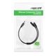 Аудіокабель UGREEN AV141 3.5mm male to 2 3.5mm female, 0,2m Чорний - изображение 2