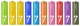 Батарейки Xiaomi Cuktech AAA Rainbow alkaline battery B09 24 шт (CUKAAB09CNCM) - изображение 2