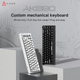 Игровая механическая проводная клавиатура Ajazz Ak690 / 68 клавиш / Hot-Swap / RGB / Melard Switch MC / Black - изображение 4