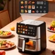 Аэрофритюрница SK-10115 10 л, 2600 Вт, сенсорное управление, антипригарное покрытие, верхний и нижний нагрев - изображение 2