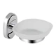 Мильниця з тримачем Lidz Oreo 0201 настінна (матове скло) LDORE0201CRM22083 Chrome - изображение 1