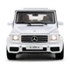 Металева іграшкова машинка Автопром Mercedes-Benz G 350 d 1:32 — світло, звук, відкривні двері, біла - зображення 2