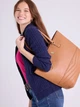 Сумка шоппер женская U.S. Polo Assn 27A394-AA00A(Tan)_1SZ Коричневая (786662473757) - изображение 3