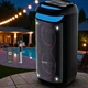 Аккумуляторная Bluetooth колонка с пультом и микрофоном ZXX-6520 Портативная колонка с двумя динамиками Музыкальная колонка с LED-подсветкой - изображение 8