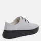 Женские дерби кожаные Prime Shoes 133 Leather 95-133-20823 38 25 см Серые (2000000201641) - изображение 5