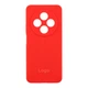 Противоударный Чехол Liquid Silicone (AA) Full Camera для Xiaomi Redmi 14C/Redmi A4/Poco C75 14.Red - изображение 1