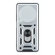 Чехол накладка Guard Shield Armor с кольцом для Xiaomi Redmi 14C 4G/Poco C75 Silver - изображение 1