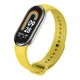 Силиконовый ремешок Original Design для Xiaomi Mi Band 8 / Mi Band 9 / Mi Band 10 Yellow - изображение 1