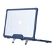 Чехол (накладка) Apple MacBook Air 13 M4, Color Diagram, Синий - 606752 - изображение 1