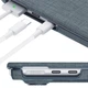 Чехол (накладка) Apple MacBook Air 13 M4, AMO-TRI, Серый - 606711 - изображение 6