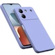 Чехол Fiji Full Soft Premium для ZTE Blade A54 противоударный бампер с микрофиброй Violet - изображение 1