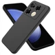 Чехол Fiji Full Soft Premium для Infinix Note 40 Pro (X6850) противоударный бампер с микрофиброй Black - изображение 1