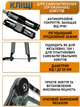 Знімач самозатискних хомутів з гнучким тросом — щипці для шлангів охолодження, палива, води та олії - зображення 4