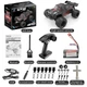 Радіокерована машинка KFPLAN KF18 Brushless 1:14 4WD, RC монстр трак до 55 км/год, безщітковий позашляховик, дрифт авто на пульті - зображення 3