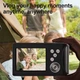 Цифрова фотокамера Q18 LCD 4K, Digital Zoom 18x, 64Mp, 4GB to 128GB TF Black - изображение 5