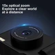 Цифрова фотокамера H03 LCD WiFi, 1080P, Zoom 15x, 48Mp, 8GB to 128GB TF Black - зображення 4