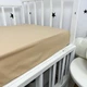 Однотонное детское постельное белье в кровать 160х80 см Oh My Kids «Beige» с пододеяльником 140х110 см, ранфорс - изображение 6