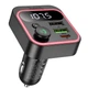 FM - трансмітер HOCO E85 Tiger PD20W+QC3.0 car BT FM transmitte Black - изображение 1
