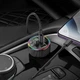 FM - трансмітер HOCO E82 Guerrero PD30W+QC3.0 car BT FM transmitter Black - изображение 7