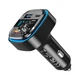 FM - трансмітер XO BCC08 Car Charger with Ambient Light PD 2USB 3.1A black - изображение 2