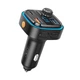 FM - трансмітер XO BCC08 Car Charger with Ambient Light PD 2USB 3.1A black - изображение 3