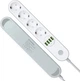 Мережевий фільтр-подовжувач ColorWay 4 розетки/4 USB White (CW-CHE44W) - изображение 8