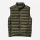 Теплый жилет пуховый короткий женский Uniqlo 180053664 3XL Зеленый (1159853754) - изображение 1