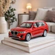 Іграшкова машинка Автопром BMW X7 1:32 — металева модель з відкривними дверима, світлом і звуком, червона, арт. 68470-3 - зображення 6