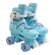 Детские раздвижные ролики-квады Inline Skate 2251-43 M, размер 34–38, для девочек, PU колёса 45 мм, ABEC-9 - изображение 2