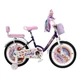 Детский велосипед Corso Emily ML-14035, 18", двухколёсный, с корзиной и доп. колёсами, собран на 75% - изображение 3