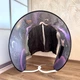 Палатка на кровать детская Космос Dream Tents, игровой складной тент-домик для односпальной кровати со шторками и фиксаторами под матрас Фиолетовый, CDT-26 - изображение 15