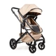 Універсальна коляска трансформер 2в1 Ninos Ave, Light Beige - изображение 5