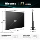 Телевізор Hisense 43E7Q - зображення 2