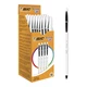 Ручка кулькова BIC CRISTAL UP чорний 0.3 мм пластик (bc949880) - изображение 2