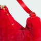 Спортивная сумка багет седло женская средняя Adidas New Year Women Bag KR2566 Красная (4068818117576) - изображение 5