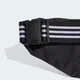 Спортивная сумка на пояс бананка Adidas Adicolor Waistbag JX0223 Черная (4068808787420) - изображение 6