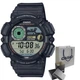 Электронные часы Casio WS-1500H-1A черные 100 м - изображение 1