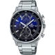 Чоловічий годинник Casio Edifice EFV-600D-2A синій 100 м - зображення 1