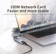 USB Type-C Переходник Хаб концентратор 8 в 1 HDMI SD TF RJ45 для Windows Android OTG Macbook - изображение 7