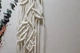 Натуральне настінне панно макраме Handmade Leafs з листочками, 25 * 70 см в етно стилі, бохо (5802) - зображення 5