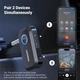 Bluetooth 5.4 адаптер UGREEN AUX - Автомобильный ресивер с микрофоном и шумоподавлением (15 ч работы) - изображение 3