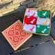 Набор женских носков 36–41 р 6 пар высокие демисезонные с рисунком в подарочной коробке - изображение 4