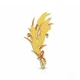 Значок BROCHE брошь бижутерия Колоски жёлтый BRGV115324 - изображение 1