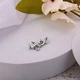Серебряная Брошь Соловейко Аметист Цирконий - изображение 4