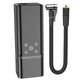 Автомобильный насос HOCO ZP7 Maddy portable smart air pump (5000mAh) Black - изображение 1