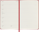 Щоденник 2026 Moleskine 200 сторінок Червоний (8056999274696) - зображення 3