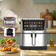 Аэрофритюрница электрическая Sokany SK-10066, 9.5л, 2400Вт, без масла / Мультипечь / Аэрогриль - изображение 3