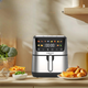 Аэрофритюрница электрическая Sokany SK-10066, 9.5л, 2400Вт, без масла / Мультипечь / Аэрогриль - изображение 5